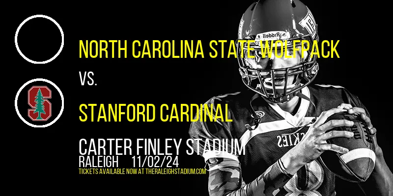 North Carolina State Wolfpack vs. Stanford Cardinal at Carter Finley Stadium